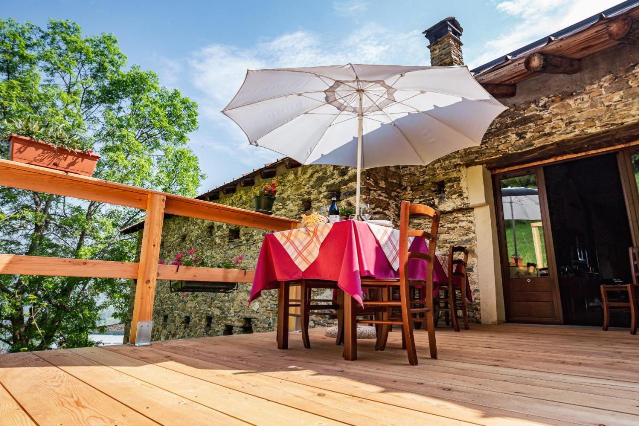 Hotel Ristorante La Font Castelmagno Esterno foto